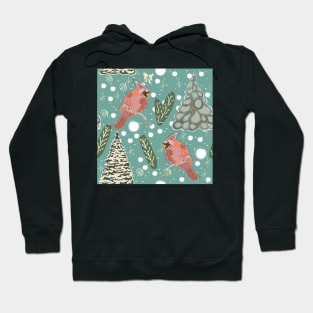 Red cardinal Hoodie